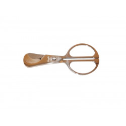 Szivarvágó olló 12 cm - króm, Angelo