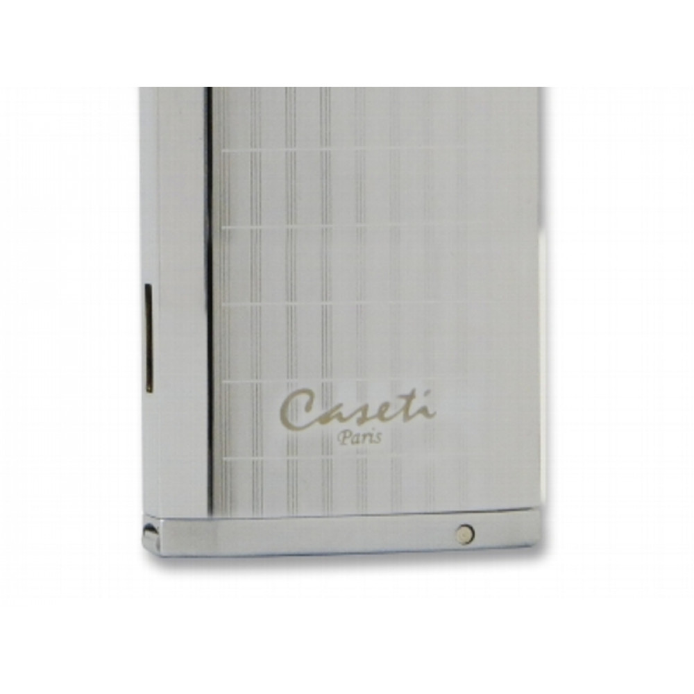 Caseti szivaröngyújtó - króm, kihajtható szivarfúróval