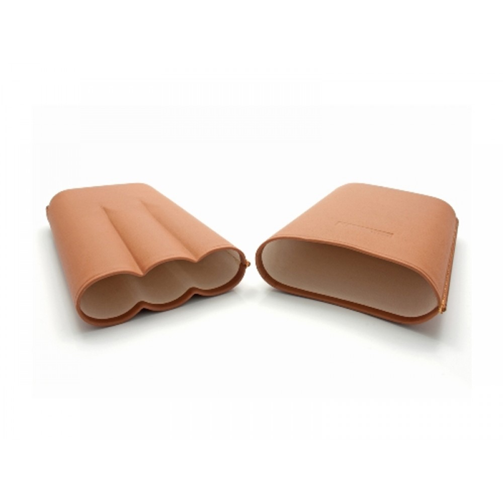 Martin Wess szivartok - 3 szál Double Corona szivarnak, natur bőr