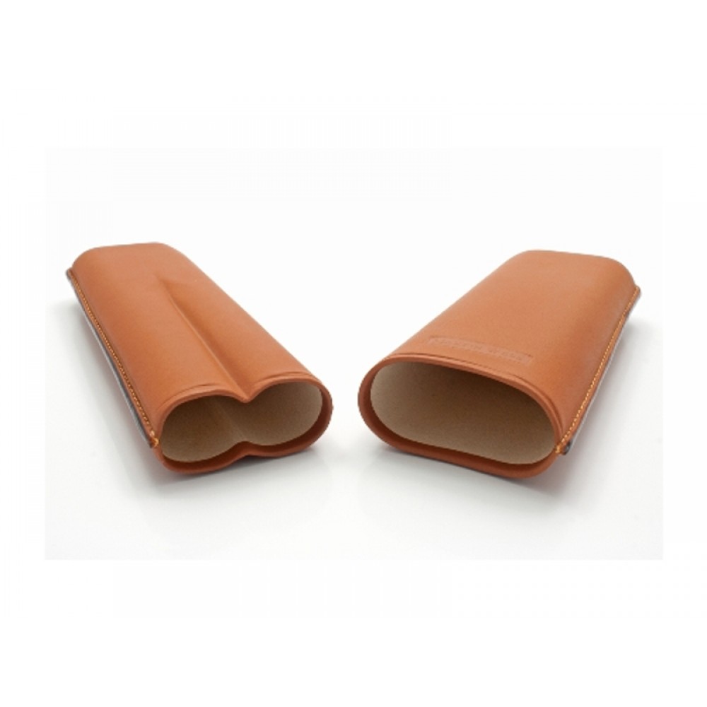 Martin Wess szivartok - 2 szál Corona szivarnak, natur bőr