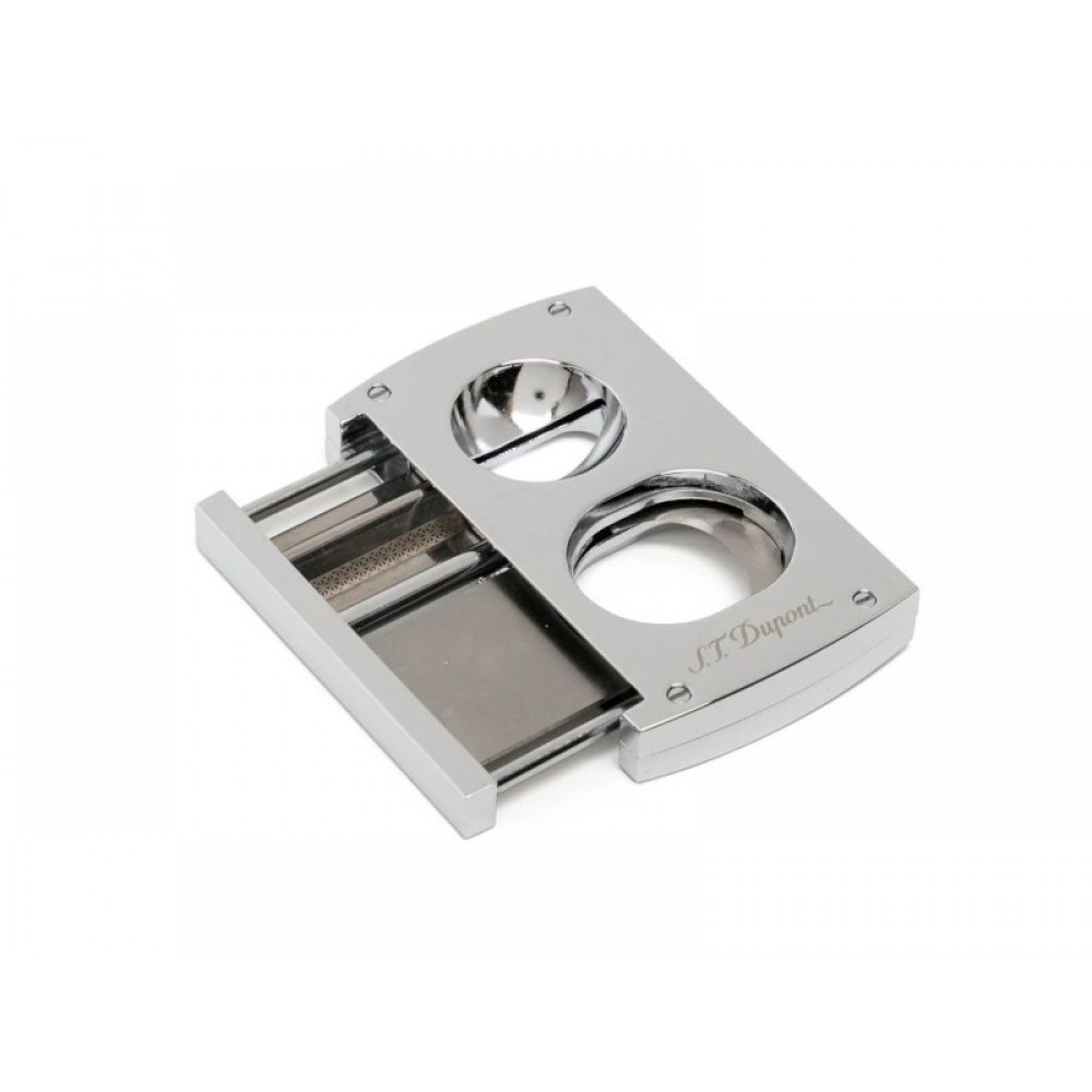 ST Dupont Szivarvágó - ezüst, V-Cut és Guillotine