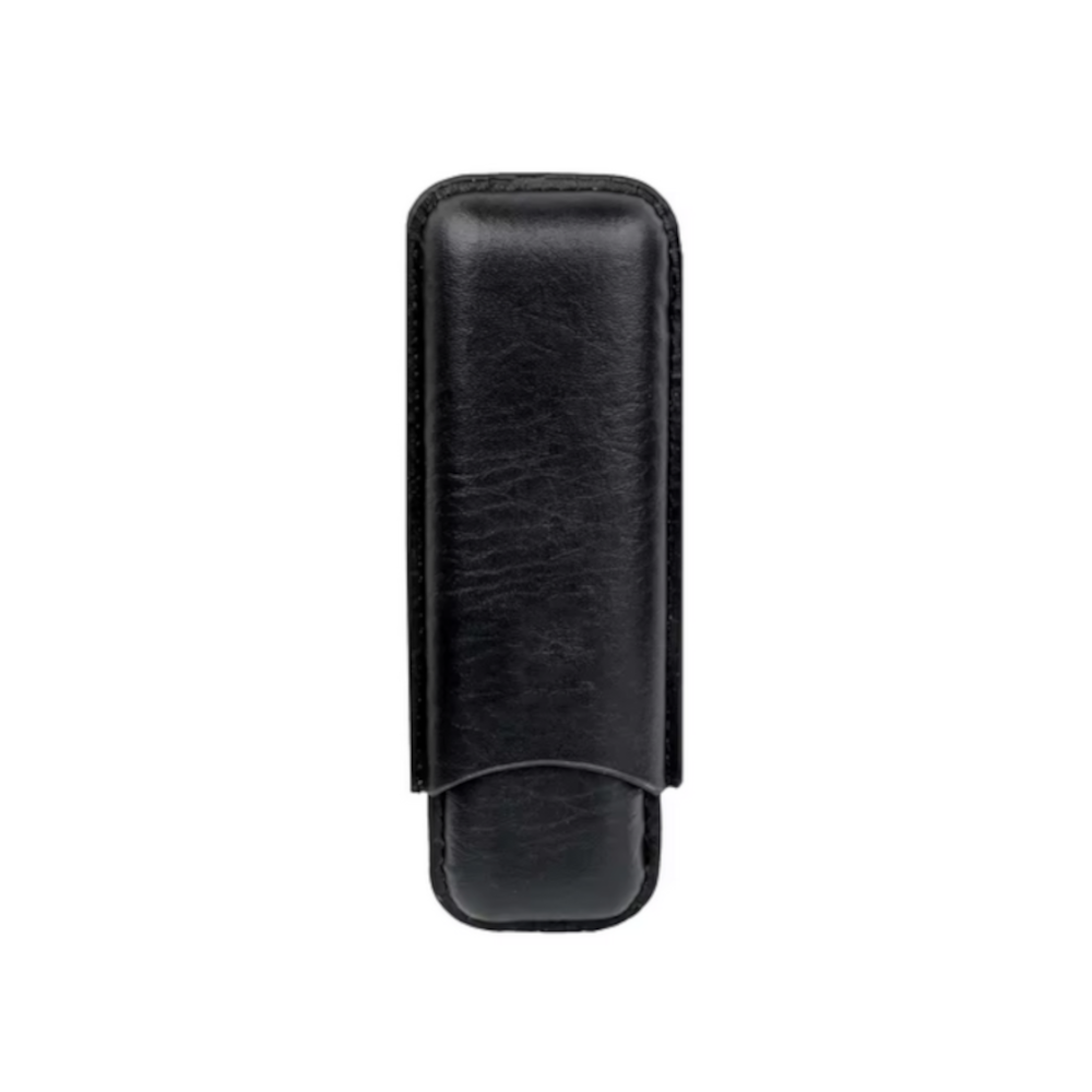 Elegáns szivartok 2 szál Robusto szivarhoz – teleszkópos, fekete