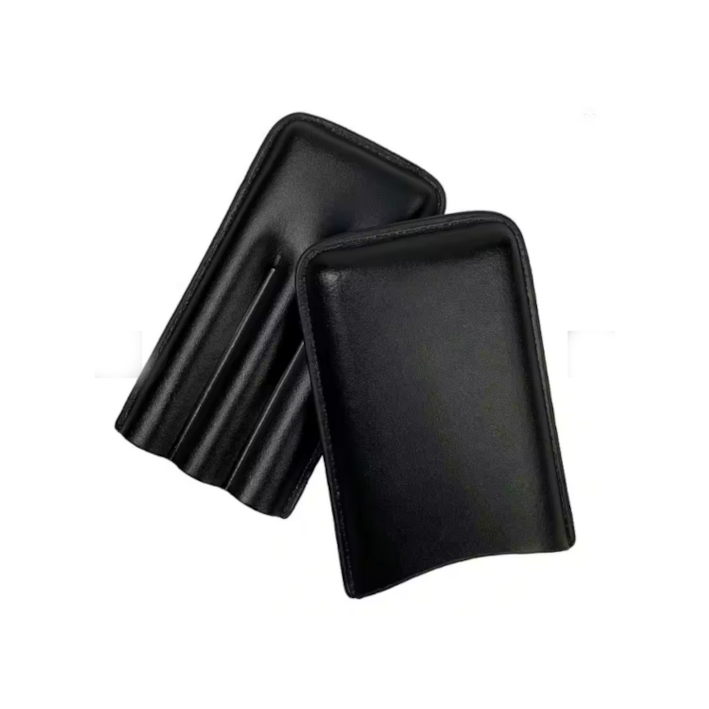 Elegáns szivartok 3 szál Robusto szivarhoz – teleszkópos, fekete