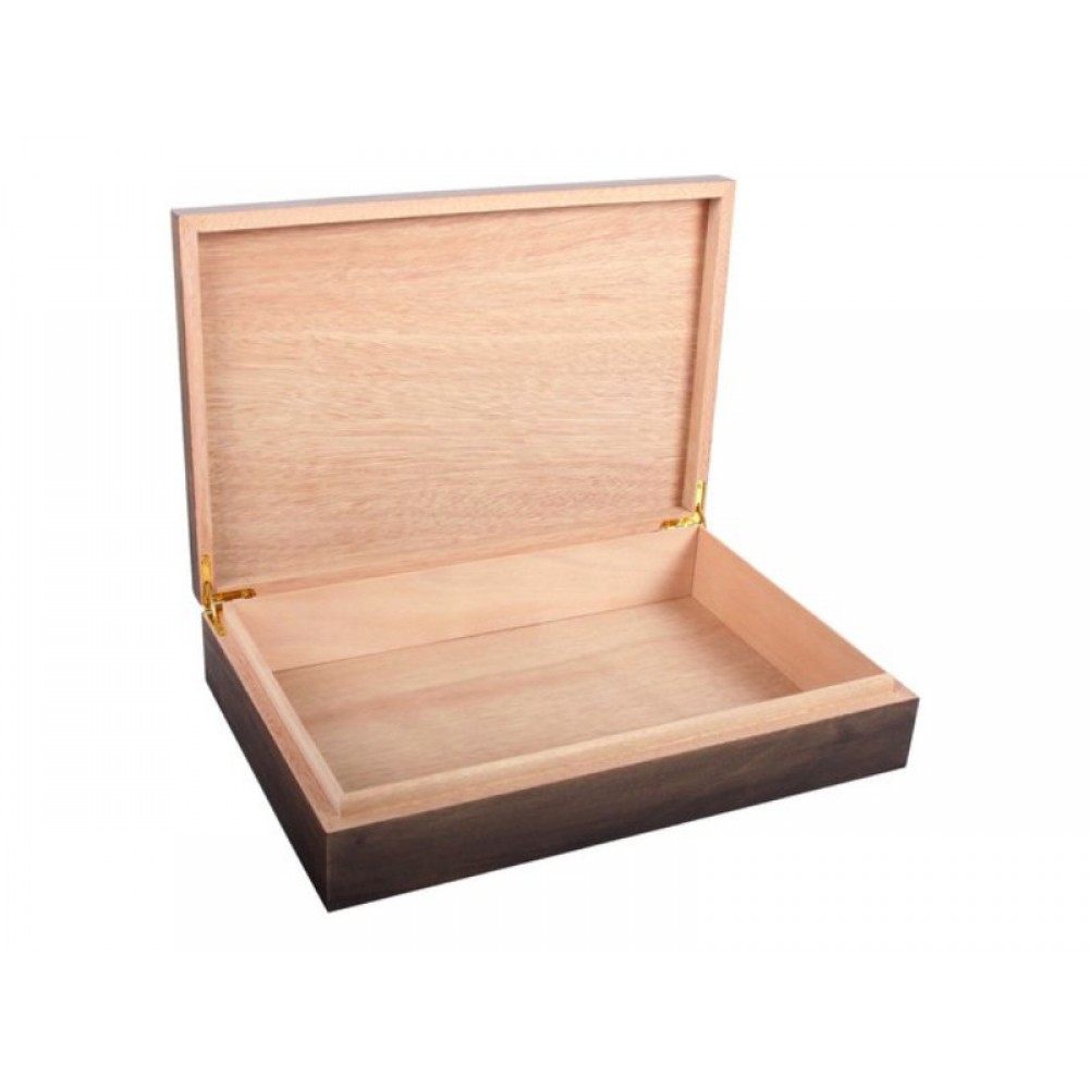 Humidor 30 szál szivar részére, cédrusfa szivar tároló doboz - antik hatású, Achenty!