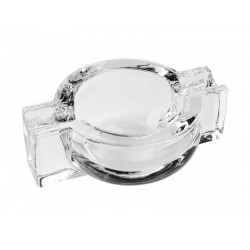 Szivar hamutál - Üveg, Kör alakú